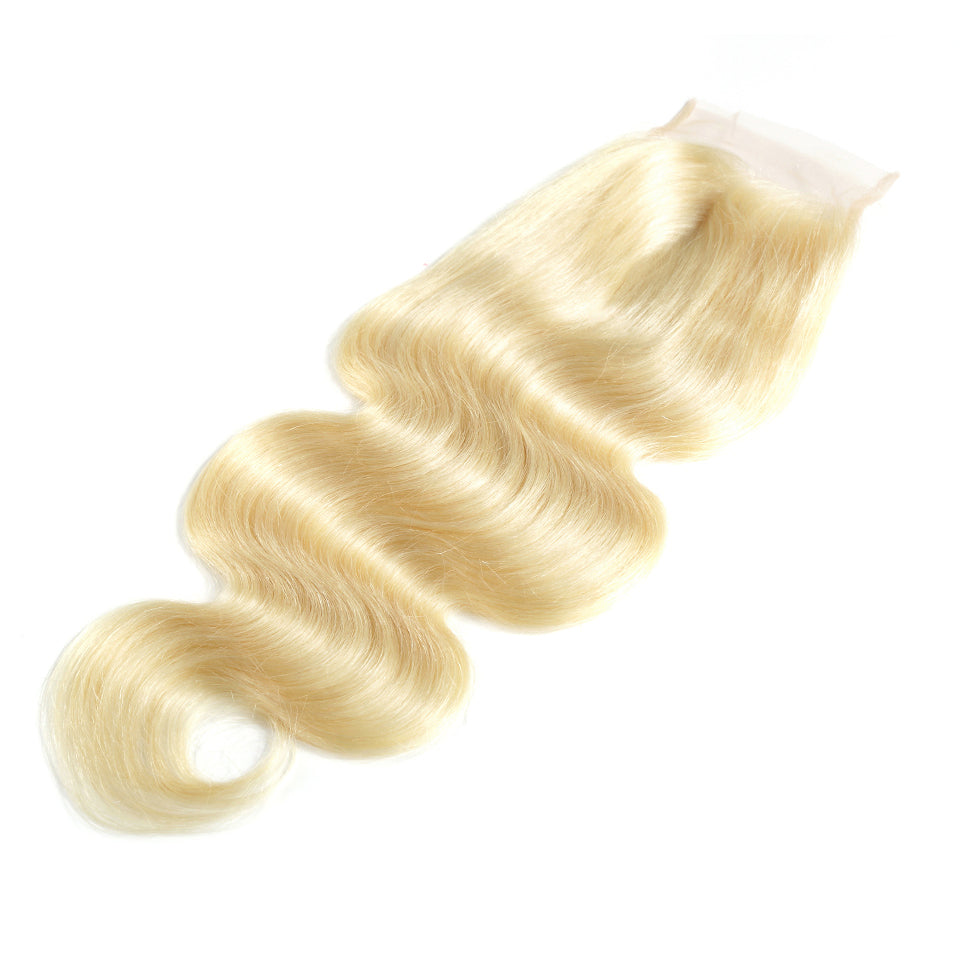 Raw #613 Blonde Closure (4x4)