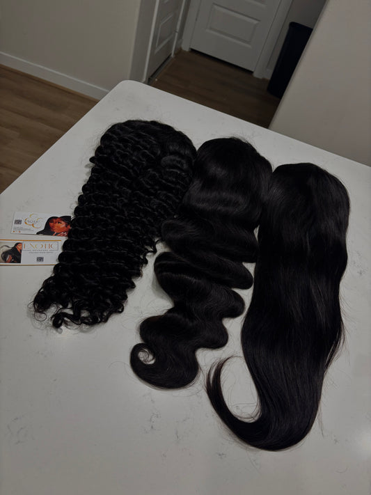 HD 13x4 Full Frontal Lace Wig - 180% Density